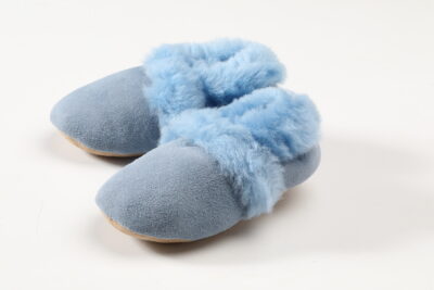 Luv Ewes Blue Licorice Slippers