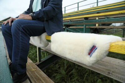 Bleacher Sheepskin Bumwarmer seat cover